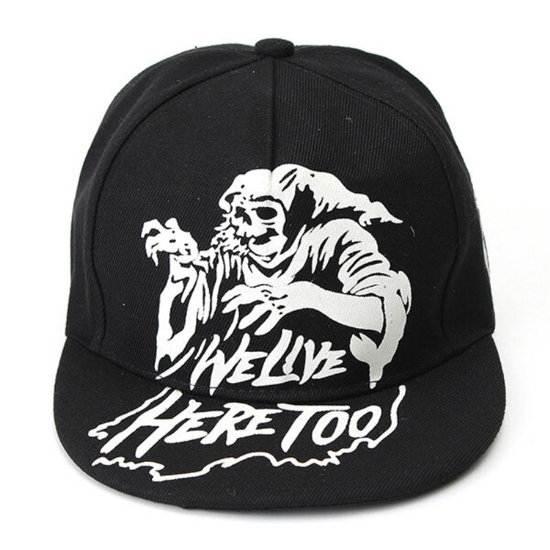 Muži Ženy Baseball Snapback Nastavitelná Čepice Luminous Night Glow Hip-hop Taneční Klobouk
