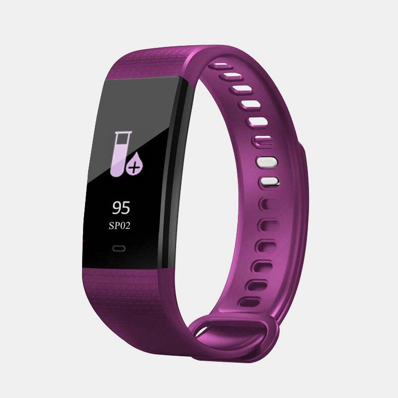 Smart Band Monitor Srdečního Tepu Krevního Tlaku Barevná Obrazovka Bluetooth Smartband Activity Fitness Tracker