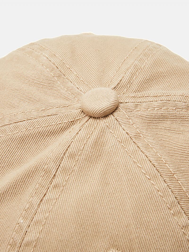 Unisex Polyester Bavlna Kreslená Kočičí Výšivka Měkký Top Vintage Univerzální Kšiltovka Na Opalování