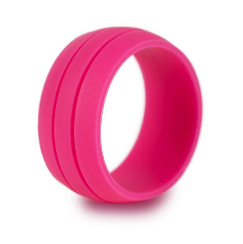 8.5 mm Trendy Barevné Ekologické Silikonové Prsteny Pro Volný Čas Unisex Velkoobchodní Dárek Pro Muže Pro Ženy