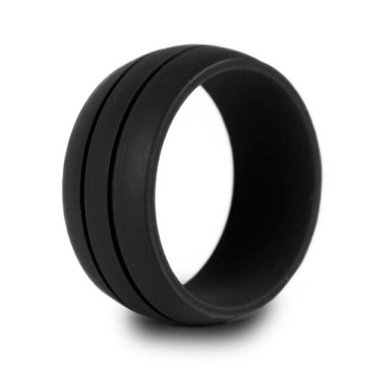 8.5 mm Trendy Barevné Ekologické Silikonové Prsteny Pro Volný Čas Unisex Velkoobchodní Dárek Pro Muže Pro Ženy
