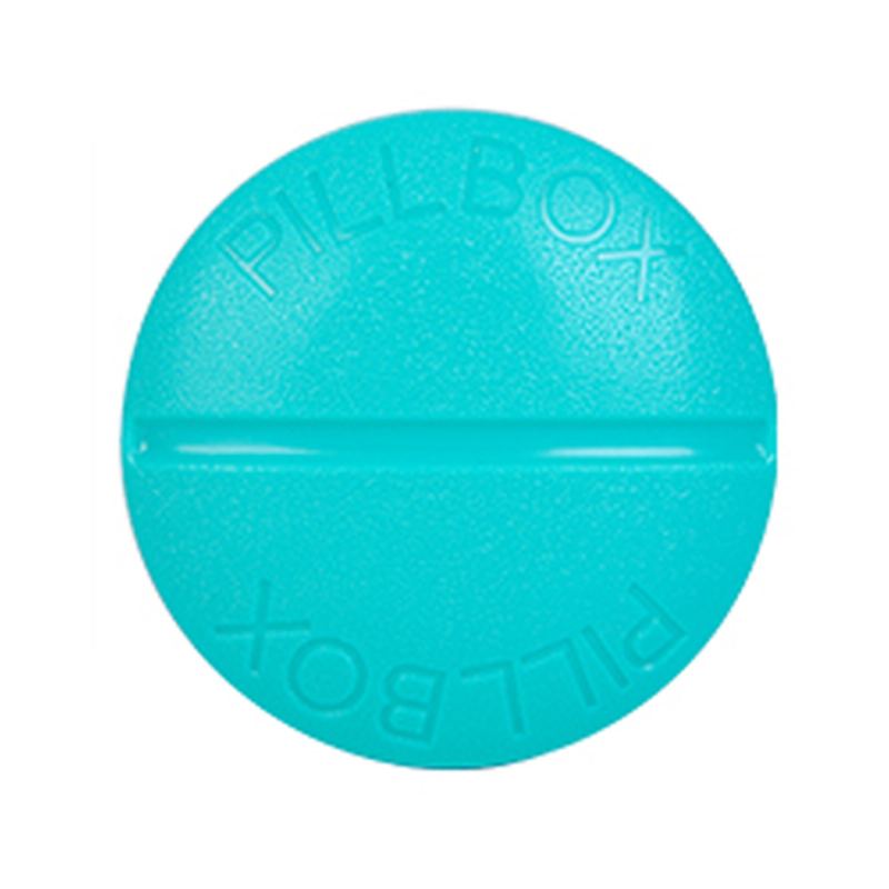 Macaron Color Kulatý 4dílný Krabička Na Pilulky Přenosná Malá Na Týdenní Cesty Pro Ukládání Léků
