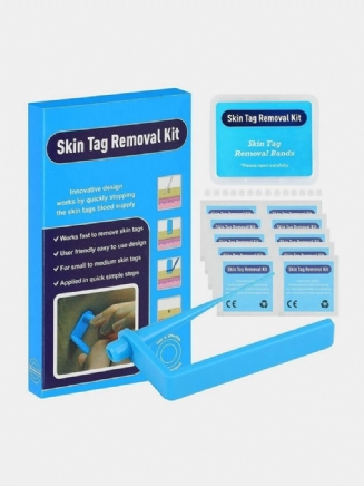 Home Micro Skin Tag Remover Set Medium Body Mole Odstraňovač Bradavic Pásek Na Odstranění Kožních Štítků