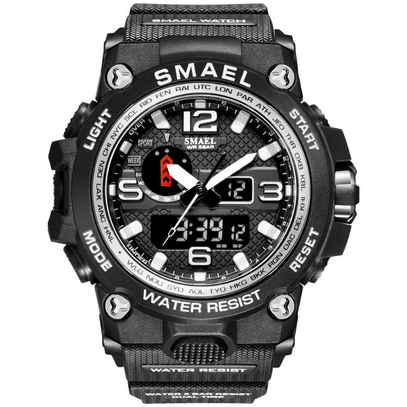 Pánské Hodinky Smael Fashion Outdoor Sports Vodotěsné Sportovní