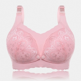 Sexy Kojící Podprsenka Bezdrátová Těhotenská Proti Ochabování