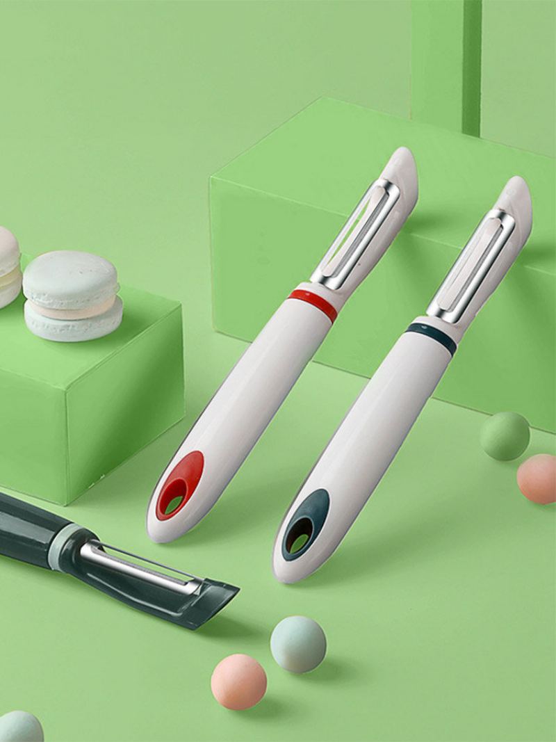 1 Pc Creative Přenosný Multifunkční Nerezový Škrabák Na Ovoce A Zeleninu Kuchyňské Pomůcky Na Struhadlo Na Brambory A Mrkev