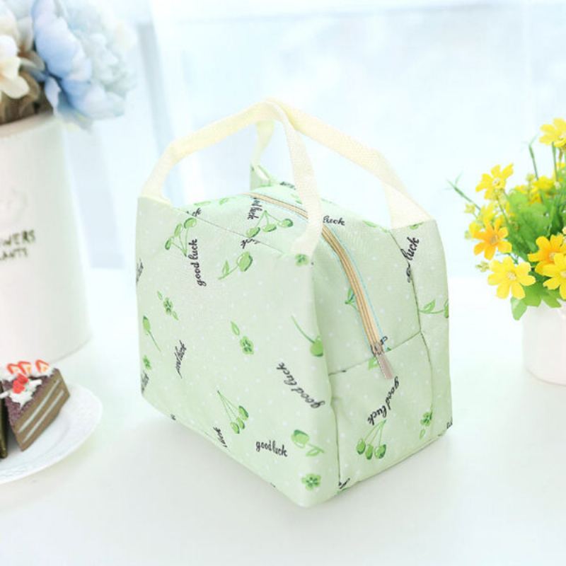 1500ml Jednoduchá Čerstvá Voděodolná Zahušťovací Izolace Oxford Lunchbag Příruční Úložné Tašky