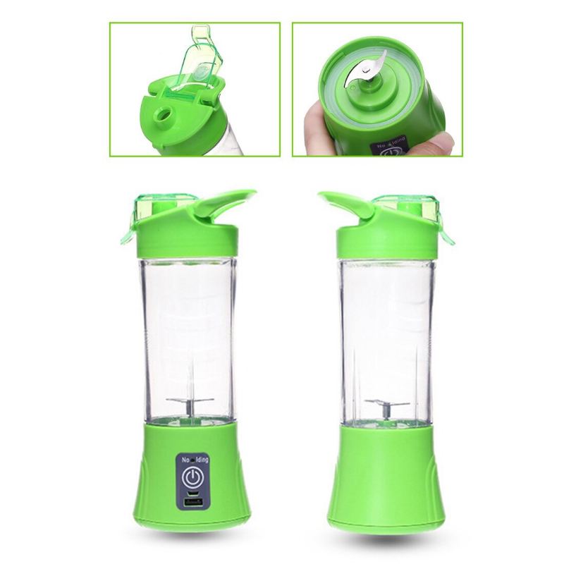 400ml Mini Odšťavňovač Dobíjecí Multifunkční Elektrický Šálek Na Šťávu Domácí Přenosný Na