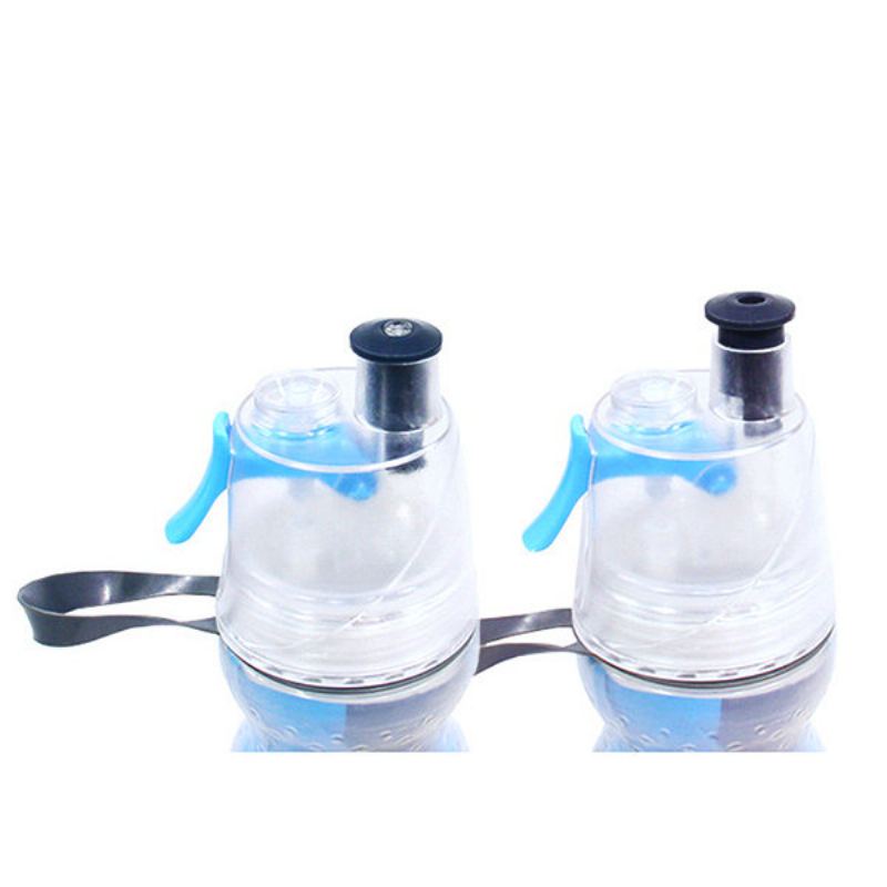 Double Layers Cold Spray Kettle Outdoorová Sportovní Konvice Kreativní Plastová Přenosná Nádoba