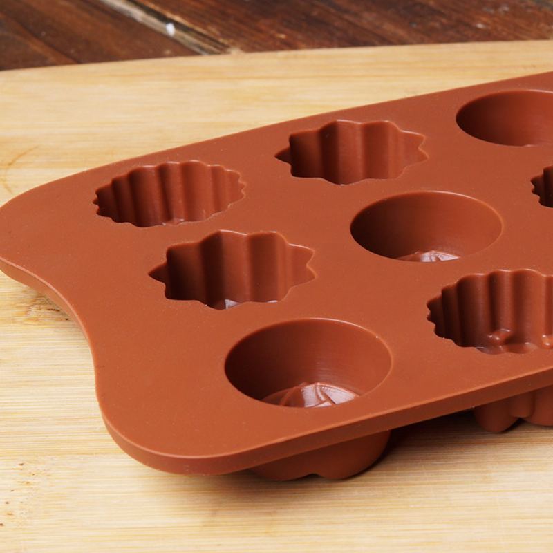 Forma Na Čokoládu Kreativní Silikonová Na Cukroví Pudink Želé Mřížka Na Led Dezert Na Pečení Odolná Snadné Uvolnění