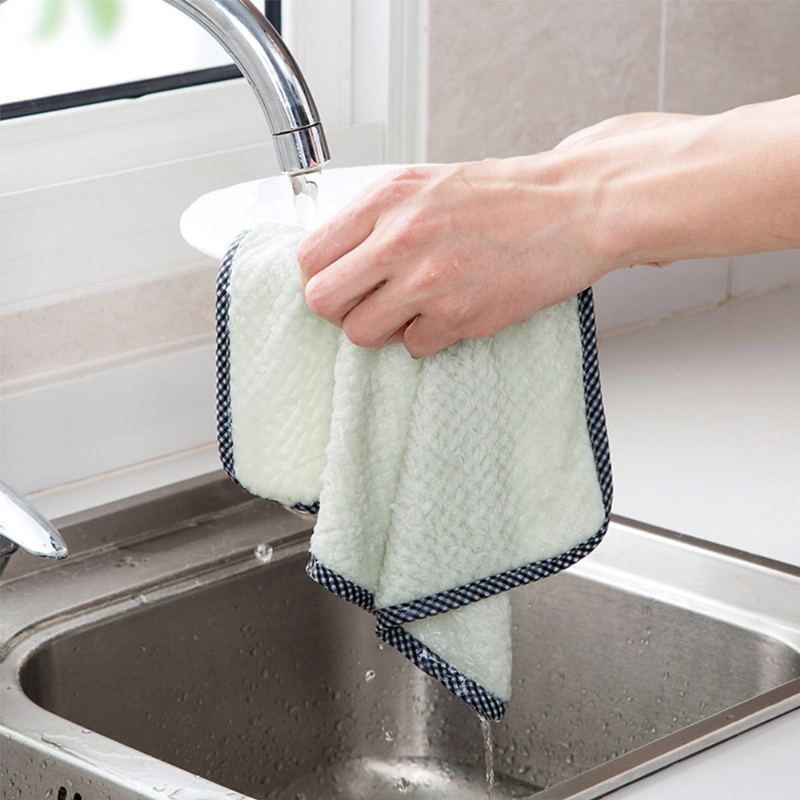 Ubrousky Coral Velvet Čisticí Hadřík Super Absorpční Utěrky Na Nádobí Kuchyňské Na Mytí
