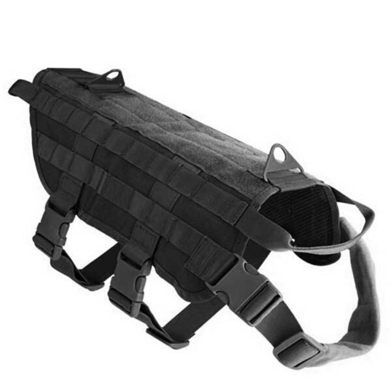 600d Nylon Police Tactical Military Molle System Pes Vojenské Taktické Vybavení Tréninková Vesta Pro Psa