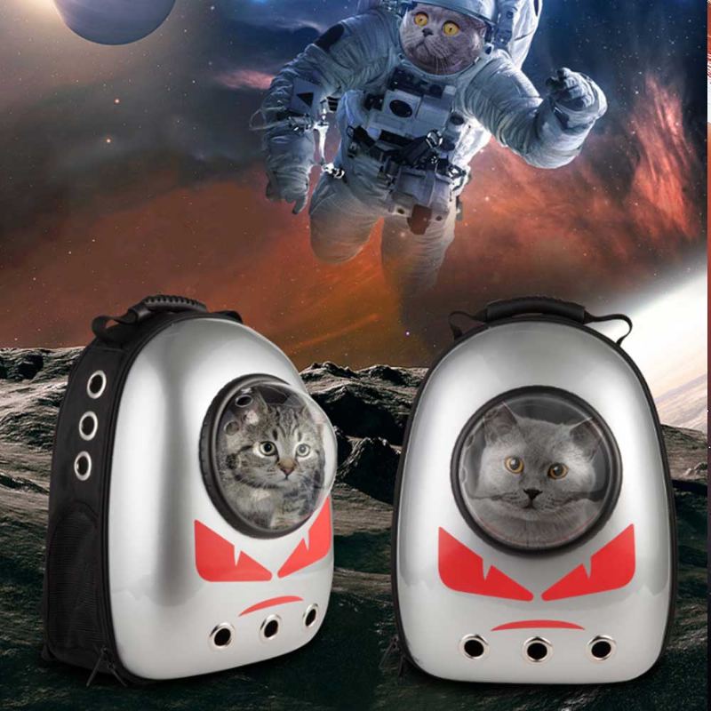Space Cover Batoh Pro Mazlíčky Pro Kočku Psa Prodyšný Akrylový Pc Pack-vak Pohodlná Taška