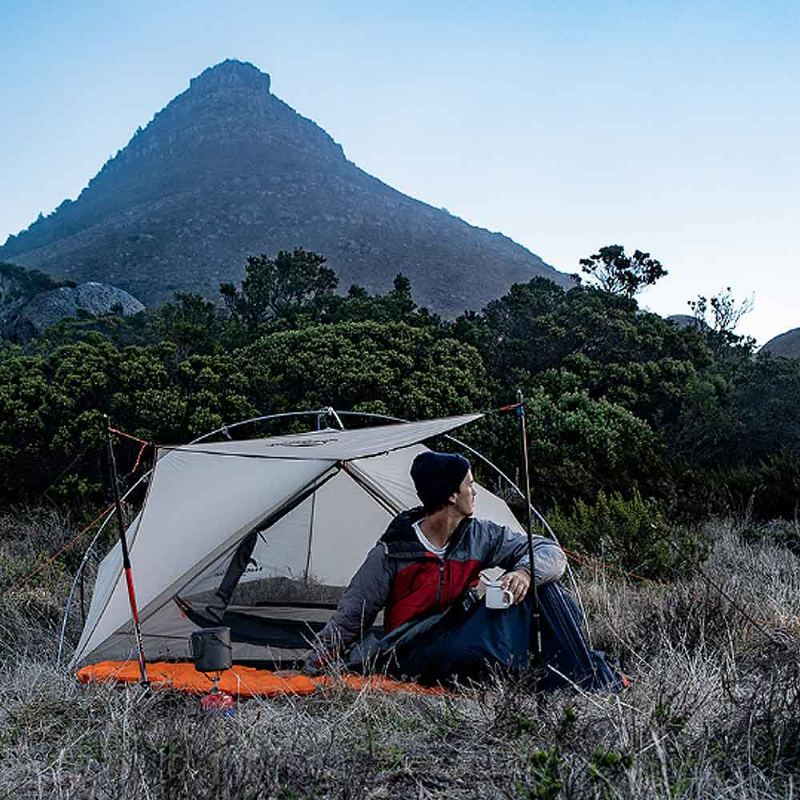 Ultralehký Venkovní Stan Camping Snow Dešťové Stany Pro Přenosný Hliníkový Pro Jednu Osobu
