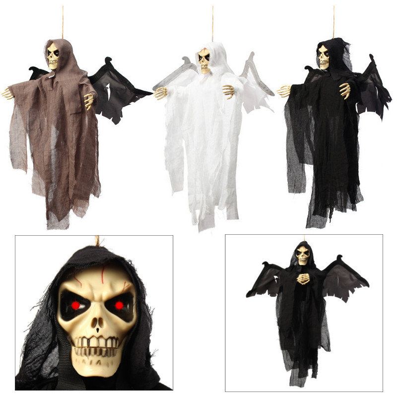 Halloween Rekvizita Visící Duch Čarodějnice Strašidelný Dům Bar Party Dekorace