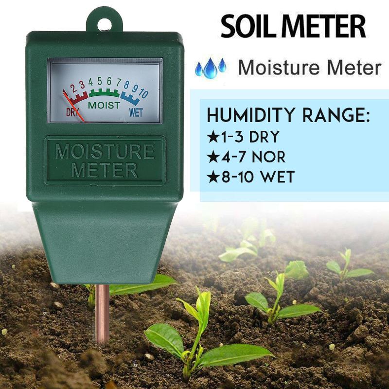 Soil Tester Detektor Světla Měřič Kyselosti Půdy Teploměr Půdní Vlhkosti