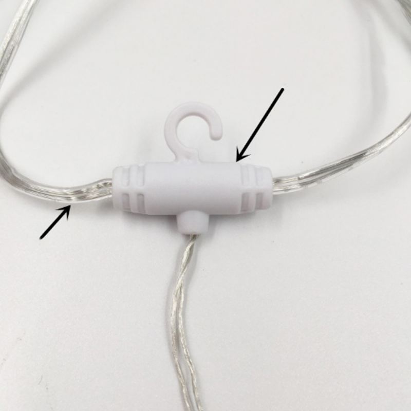 3 Balení 1 M 100led Efektní Měděná Drátěná Světla Řetězec Vodotěsné Závěsové Lampy Usb Dekorace Velínu S Háčkem Vánoční Osvětlení