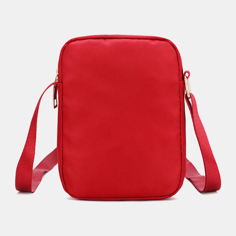 Dámská 3vrstvá Voděodolná Kabelka Na Telefon Crossbody