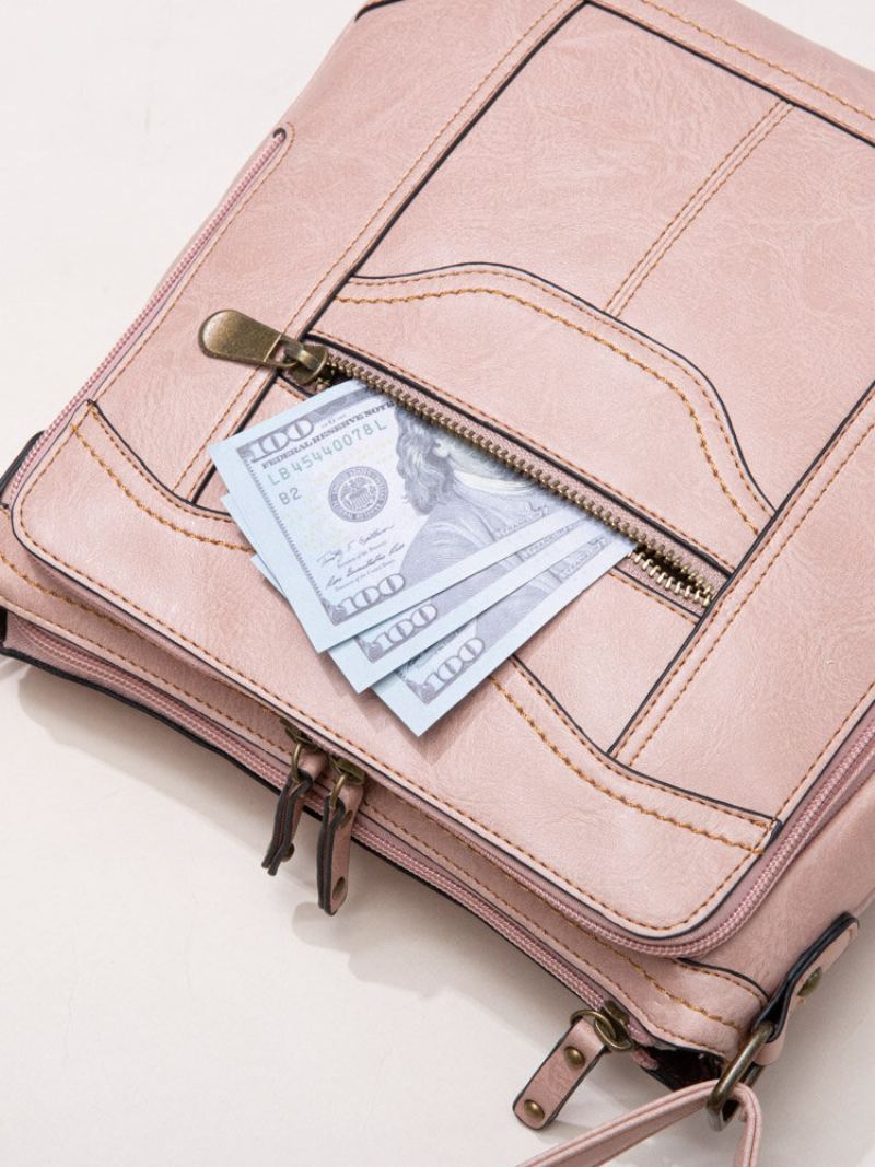 Dámská Multifunkční Taška Mandy Pevná Casual Crossbody Kabelka