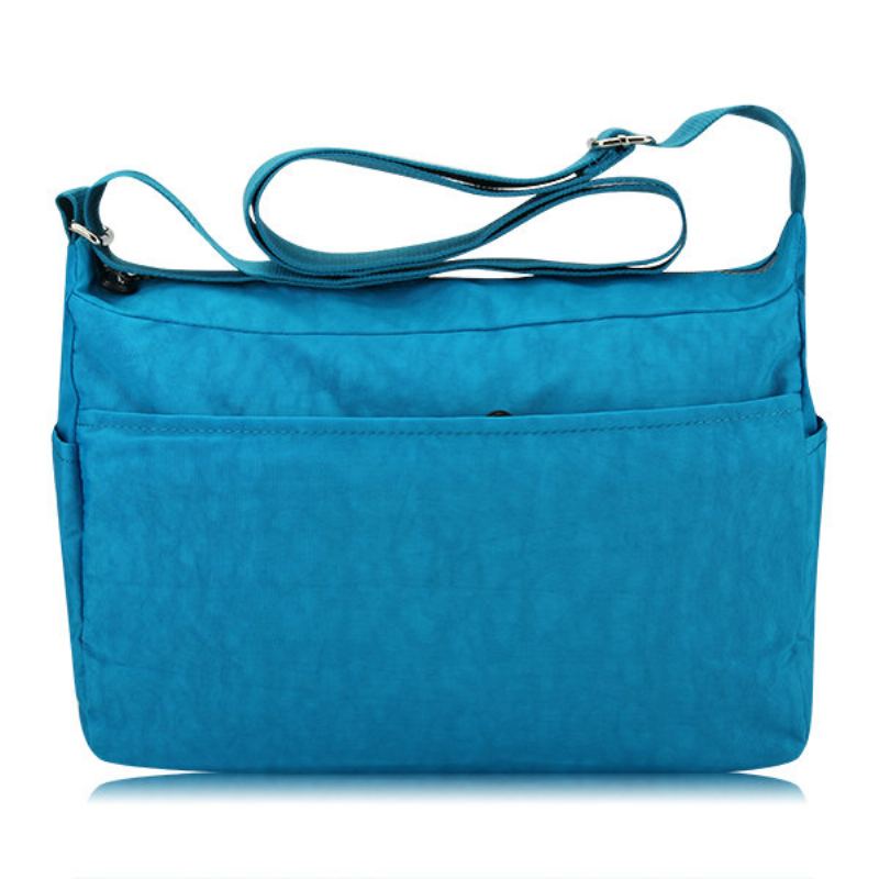 Dámské Nylonové Lehké Voděodolné Tašky Ležérní Outdoorové Přes Rameno Crossbody Kabelky