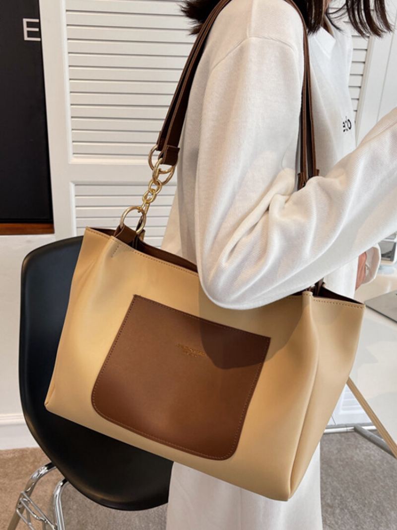 Joseko Dámská Móda Z Umělé Kůže Multifunkční Velkokapacitní Kabelka Premium Tote Bag