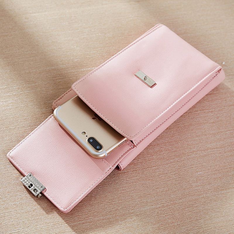 Kabelka Na Telefon Candy Color Crossbody Tašky Přes Rameno Peněženka Pro Ženy