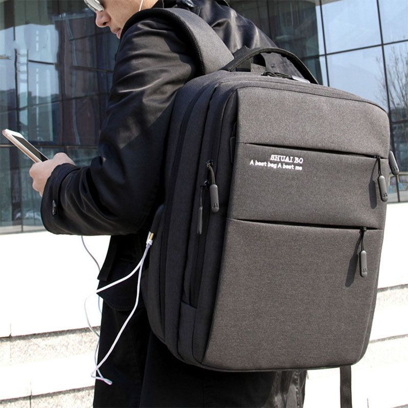 Klasické Obchodní Batohy Studentská Taška Na Notebook S Kapacitou 17 L