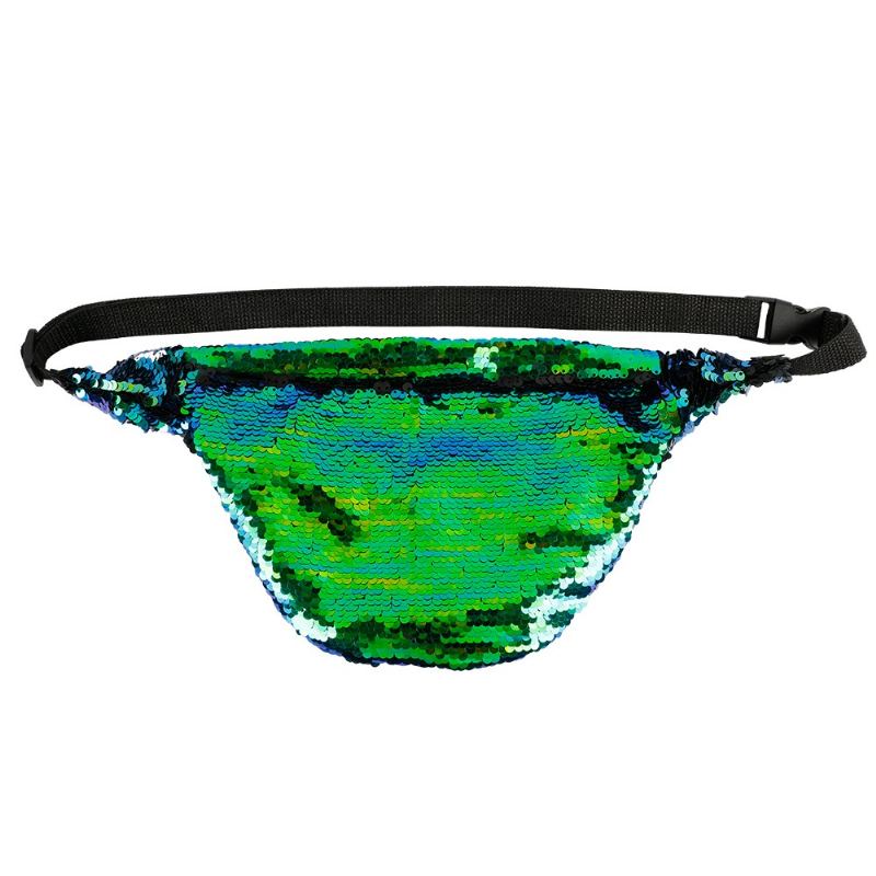 Lesklý Neon Fanny Pack Pro Ženy Módní Taška Do Pasu Na Výlet Na Rave Festival Party