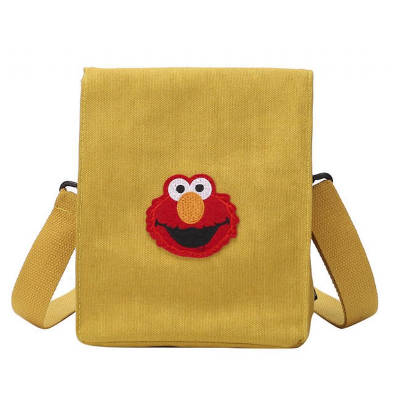 Nová Japonská Taška Na Hranolky Plátěné Kabelky Kreslená Přes Rameno Judi Sesame Street