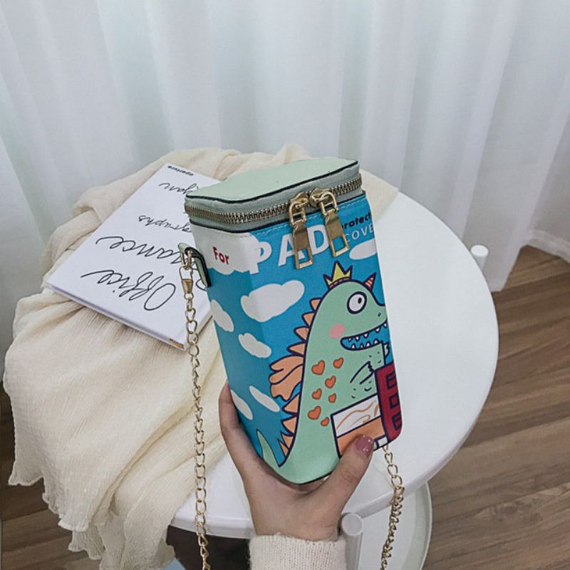Nová Ležérní Taška Pu Ramenní Messenger Bag Divoké Modely Kabelky Potisk Nové Tašky