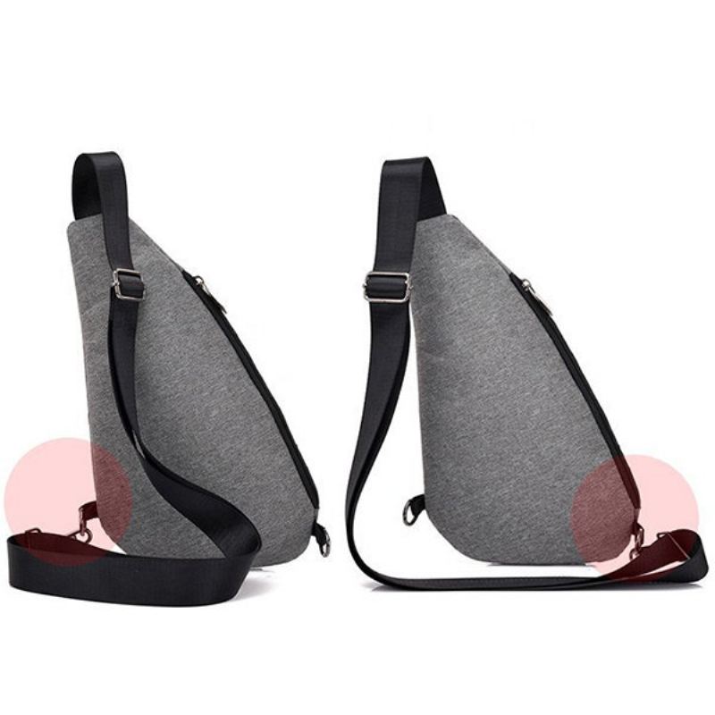 Oxford Casual Chest Bag Sling Bag Crossbody Kabelka Pro Muže