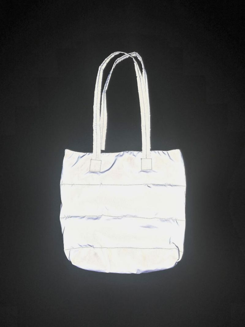 Pánská Ležérní Prošívaná Vyšívací Nit Reflective Filling Tote
