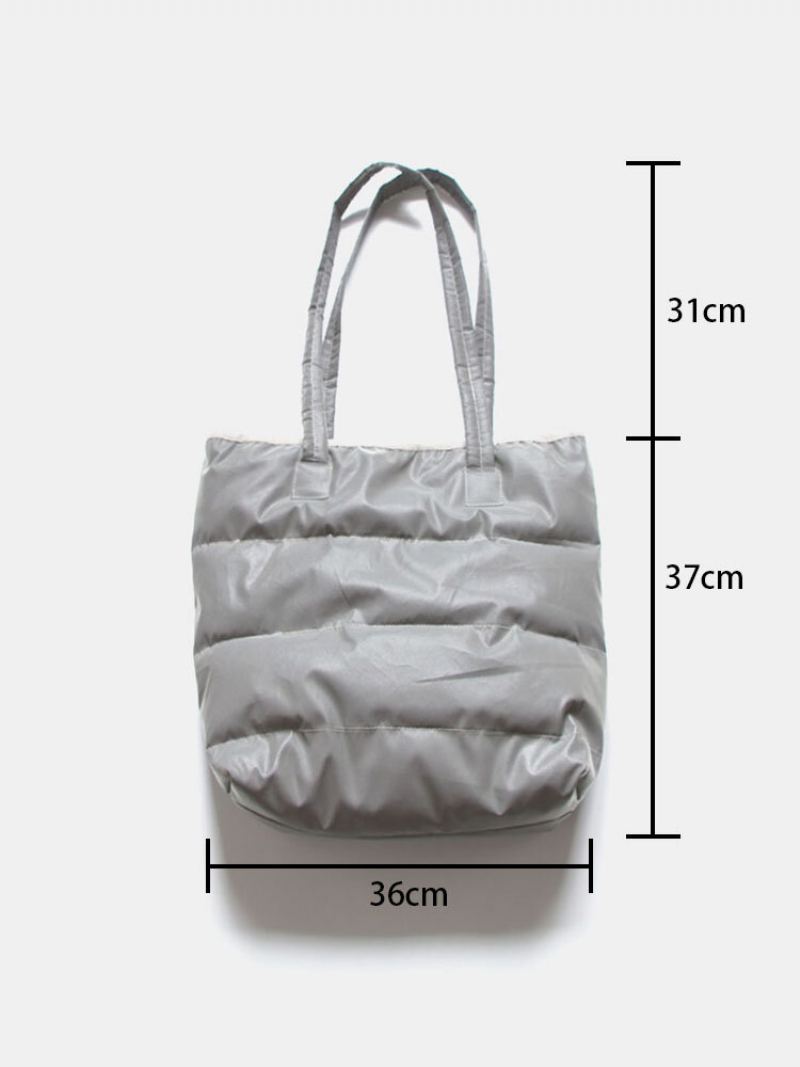 Pánská Ležérní Prošívaná Vyšívací Nit Reflective Filling Tote