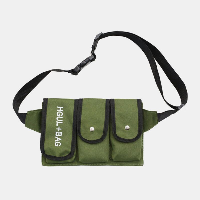 Pánská Taktická Sportovní Crossbody Taška S Mnoha Kapsami