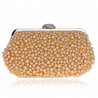 Pearl Dinner Bag Dámská Luxusní Párty Kabelka Vysoce Kvalitní Polyesterová Večerní Party Banketová