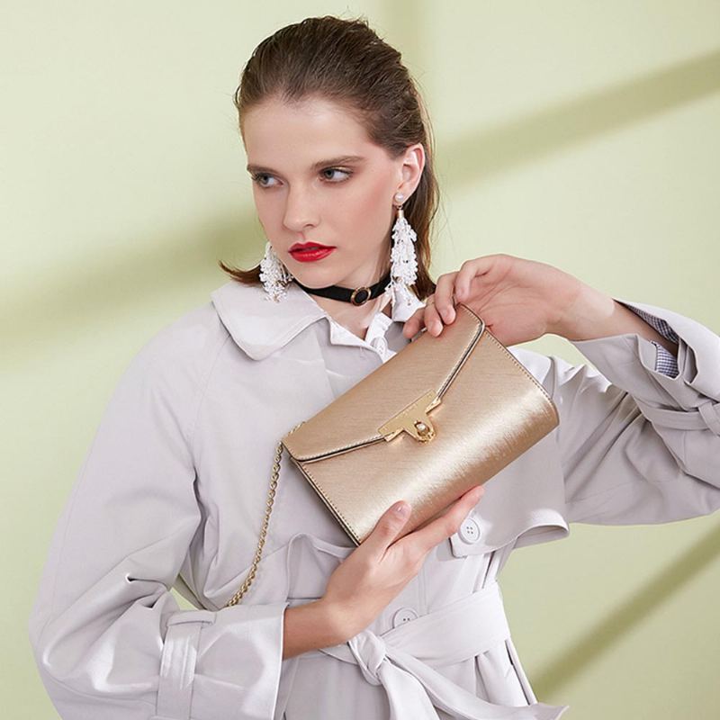 Tucano Chain Bag For Women Módní Taška Square Messenger Bag Pro Ženy Jarní Léto Na Jedno Rameno