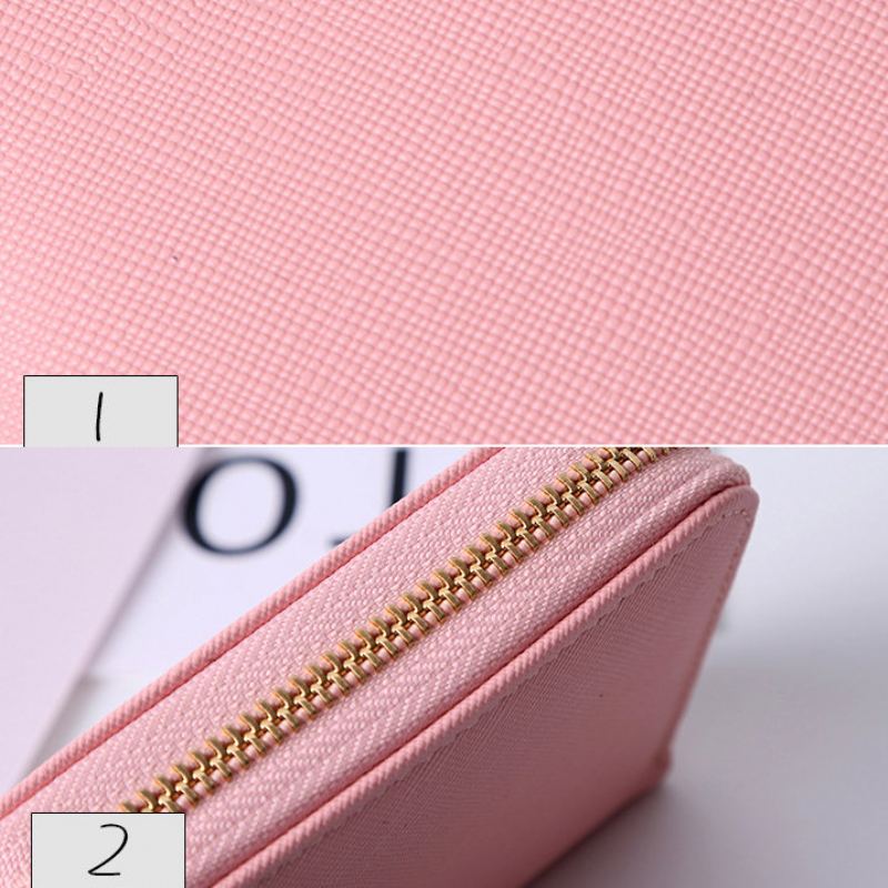 Ženy Střapec Malá Peněženka Candy Color Card Holder