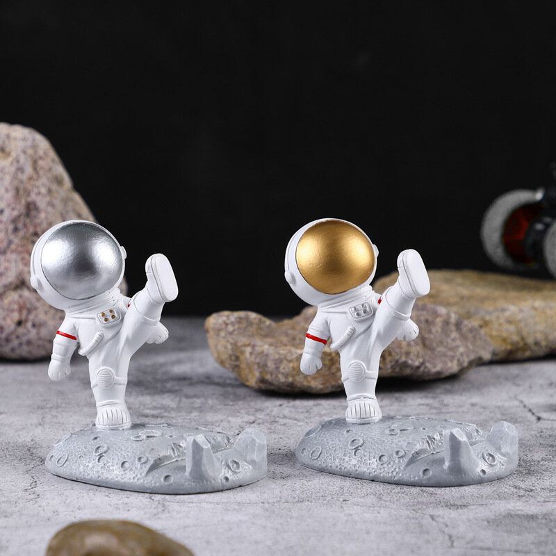 1ks Kreativita Socha Astronaut Kosmonaut Model Domácí Pryskyřice Ruční Práce Dekorace Na Stůl