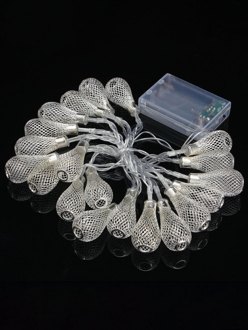 20-led Marocké Strunové Žárovky Fairy Lights Vánoční Svatební Výzdoba Novinka Girlandy
