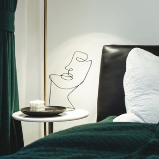 Abstraktní Charakter Umělecké Dekorace B&b Iron Art Line Kreativní S Ins Stylu