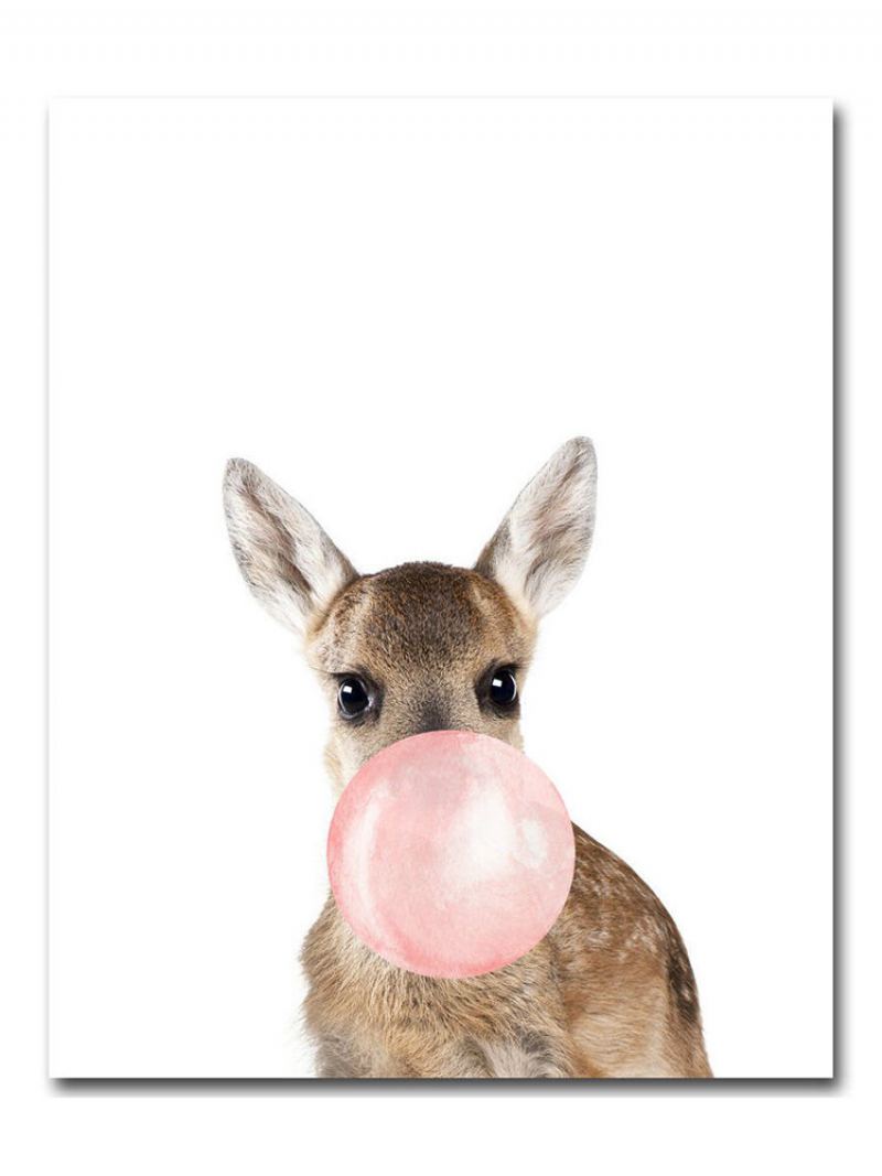 Aussie Style Funny Koala Bear Zebra Plakát Na Plátno Nursery Wall Umělecká Reprodukce Dětská Dekorace Do Pokoje