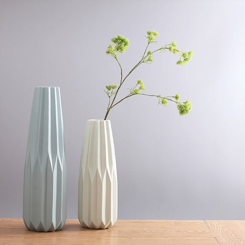 Domácí Dekorace Váza – Elegantní Keramická Origami Velká Vysoká Moderní Na Květiny