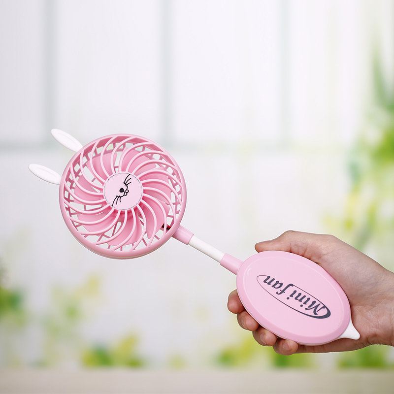 Loskii Lf-092 Mini Usb Ruční Stojací Ventilátor Letní Chlazení Odnímatelný Cestovní Venkovní