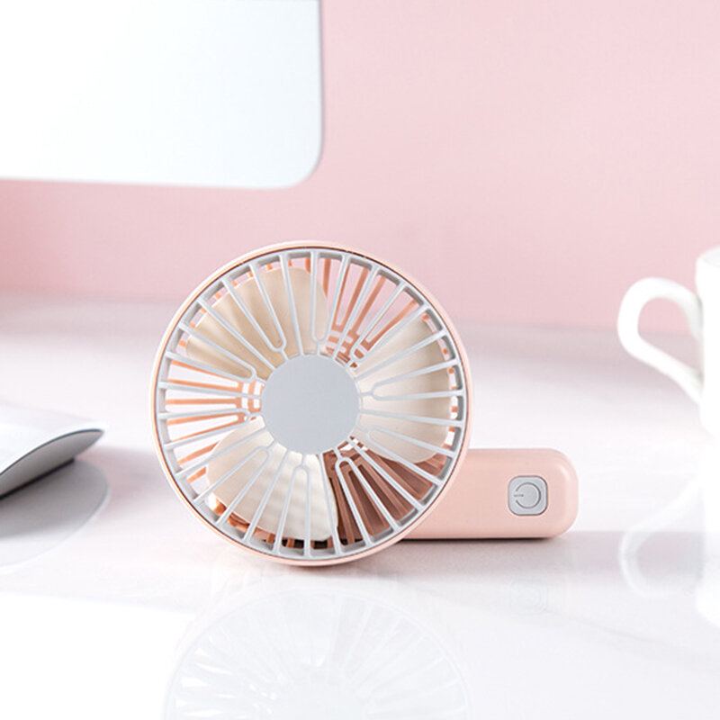 Mini Ruční Nabíjení Malý Ventilátor Přenosný Tichý Vícerychlostní S Rychlostí Větru Skládací Usb Kancelářský Venkovní Domácí Nástroj