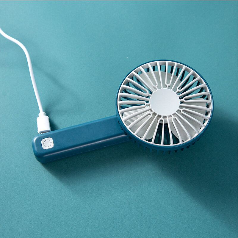 Mini Ruční Nabíjení Malý Ventilátor Přenosný Tichý Vícerychlostní S Rychlostí Větru Skládací Usb Kancelářský Venkovní Domácí Nástroj