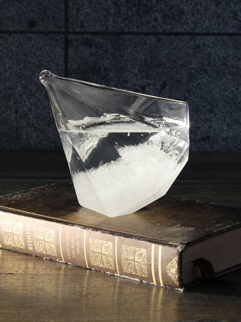 Předpověď Počasí Crystal Storm Glass Creative Home Decor Vánoční Dárek Diamond Shape