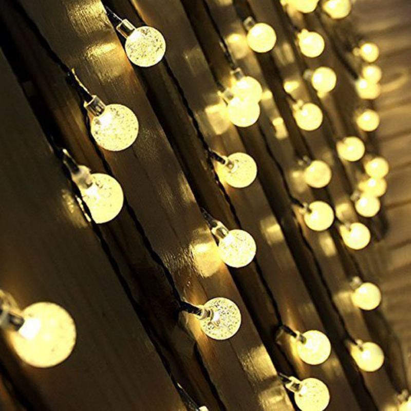 Solární 30 Led Venkovní Voděodolná Párty Světla Fairy Light Festival Ambience Lights