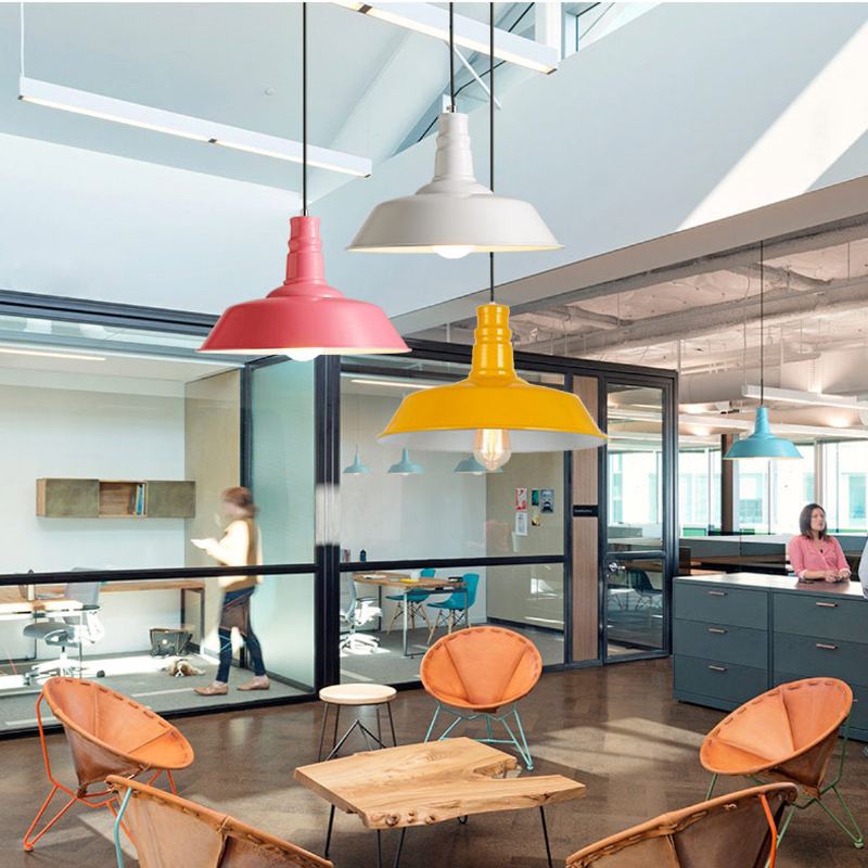 Stropní Závěsná Lampa Stínidla V Moderním Kovovém Stylu Stínidlo Dekor