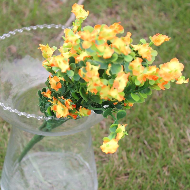 Umělá Květina Gypsophila 1 Kytice 6 Větví Dekorace Pro Svatební Hostinu