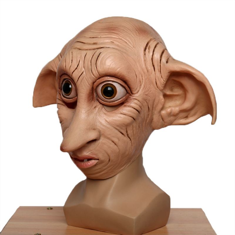 2023 Halloweenská Skřítková Maska Kouzelnický Svět Harryho Pottera 12 Dobby House